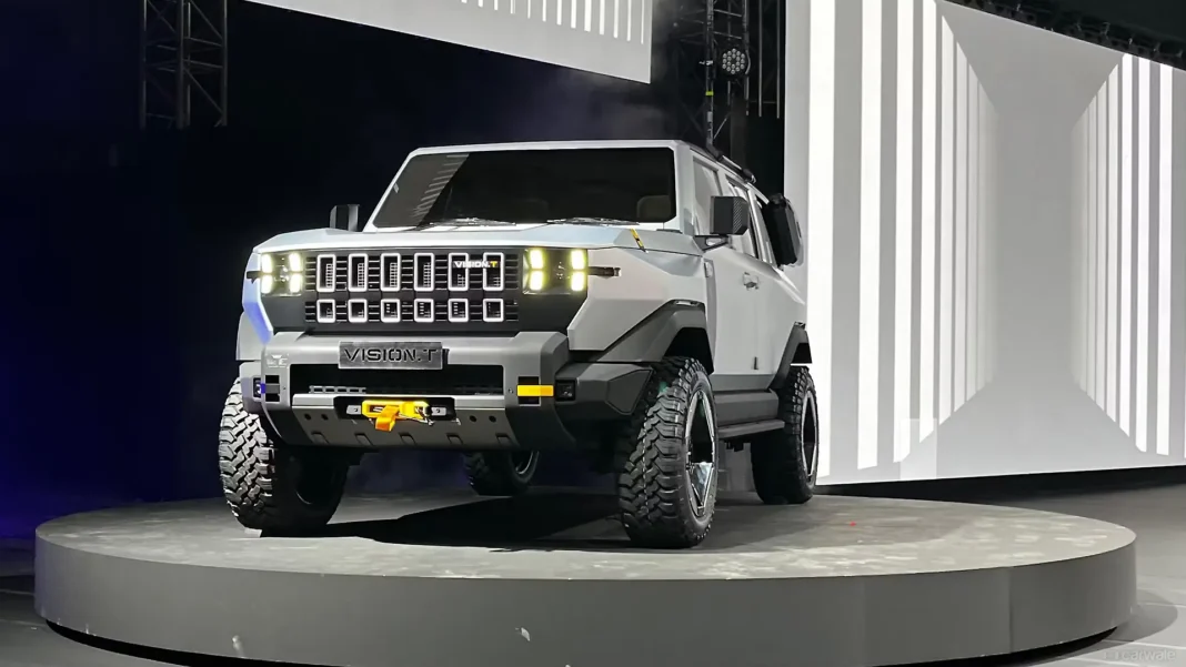 Mahindra Vision T SUV Concept Revealed; Set to Rival the Thar