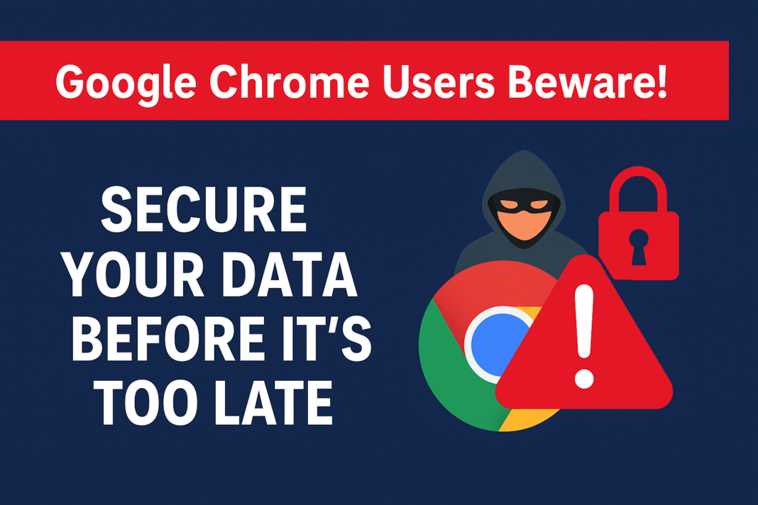⚠ Google Chrome Users Beware! Secure Your Data Before It’s Too Late