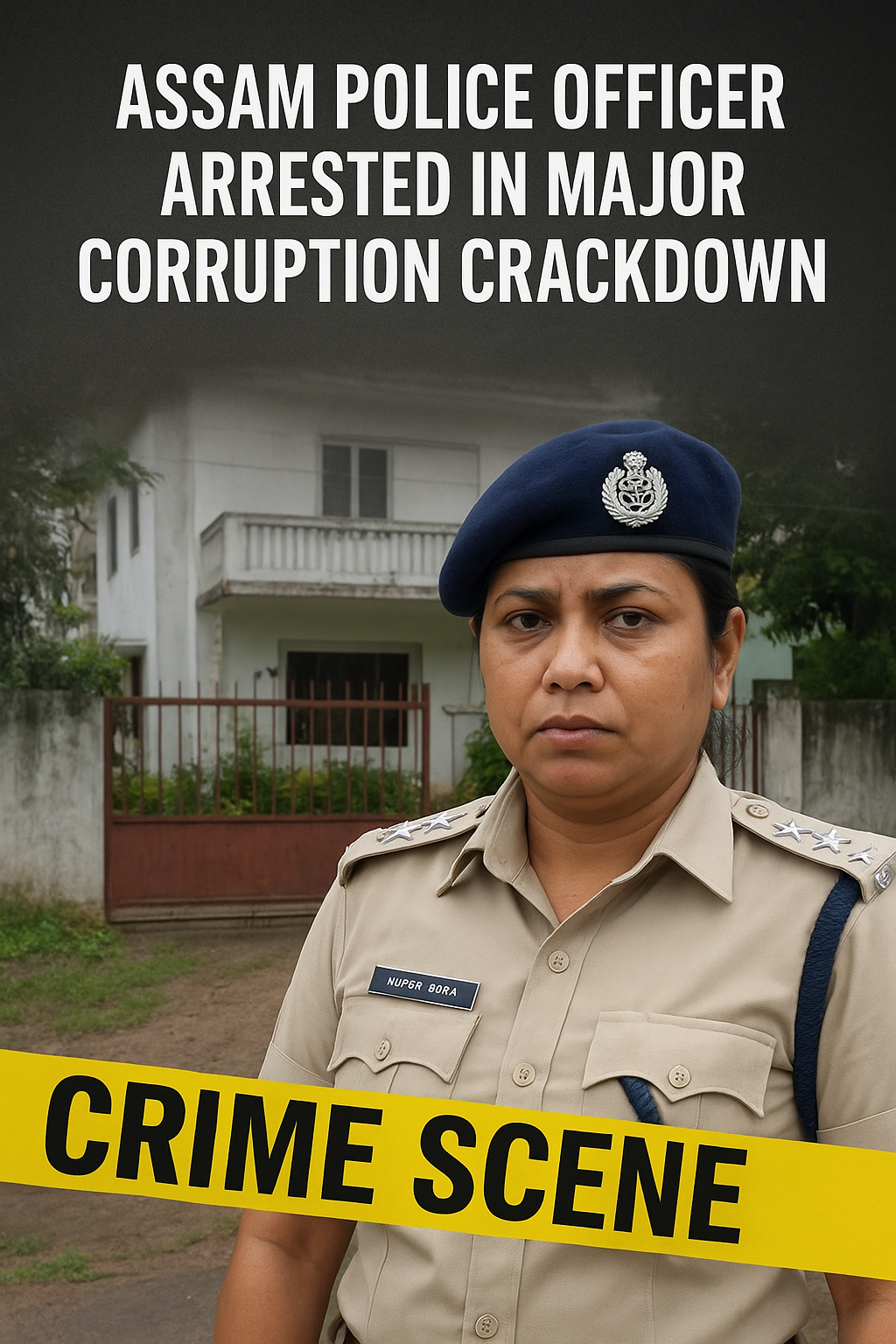Assam Police Officer Nupur Bora Arrested in Major Corruption Crackdown