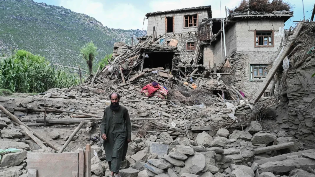 Afghanistan earthquake destruction: Homes collapsed and residents in fear after 5.4 magnitude tremor