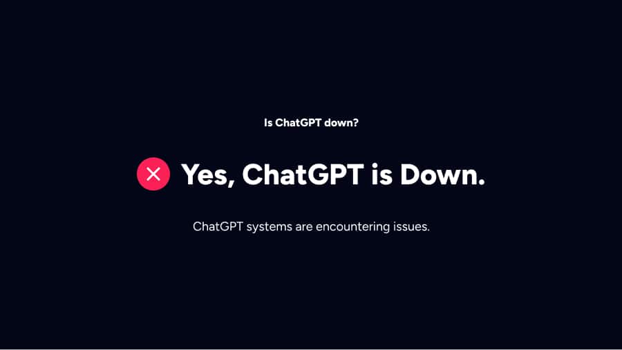 “AI Shockwave: ChatGPT Faces Worldwide Outage, Users Report Errors”