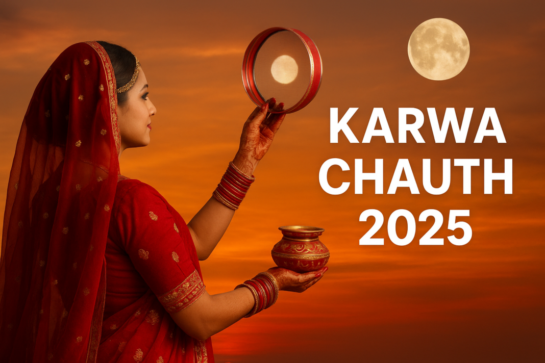 Karwa Chauth 2025: Know the Exact Puja Muhurat and Moonrise Time for Offering Arghya