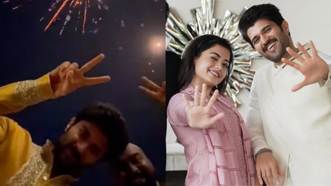 Vijay Deverakonda’s Diwali Post Fuels Fan Hype Over Rashmika Mandanna’s Presence