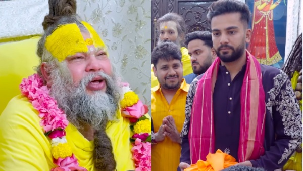 Bigg Boss OTT 2 Winner Elvish Yadav Seeks Blessings at Shri Radha Vallabh Mandir in Vrindavan